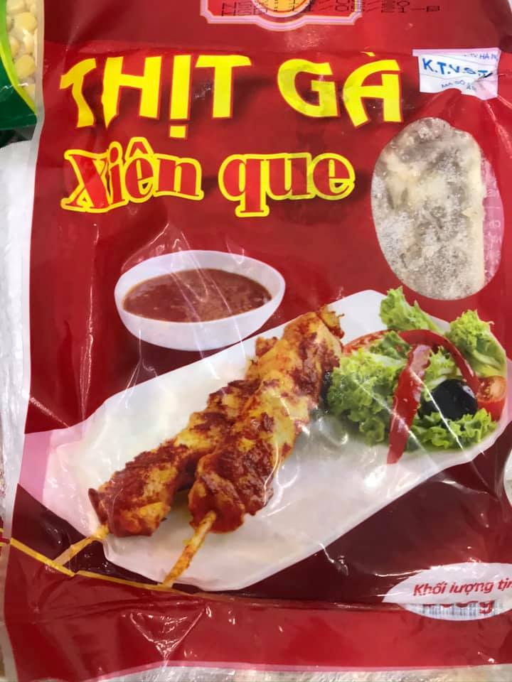 Gà xiên que